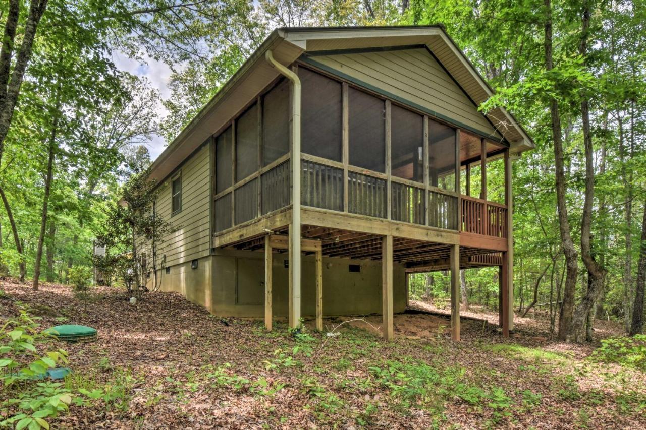 The Honeybee Cabin With Private Porch And Hot Tub Clarkesville Eksteriør bilde